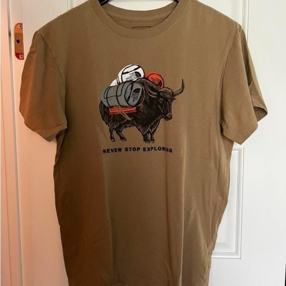 The North Face Brown Graphic Tee